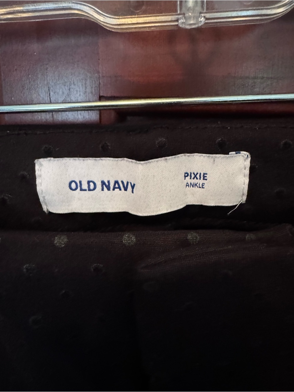 Old Navy Black Pixie Ankle Pants - Picture 5 of 7